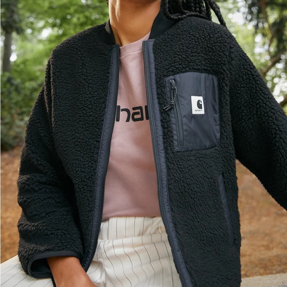 Carhartt WIP Fleece Zip Up Jacket